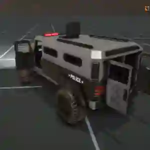 APC Military Police Vehicle  Physics pack controller  available on the asset store 26